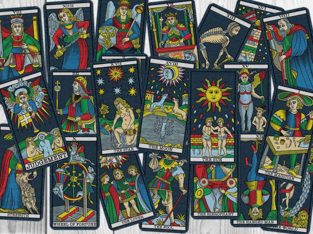 Arcanos Mayores del Tarot de Marsella
