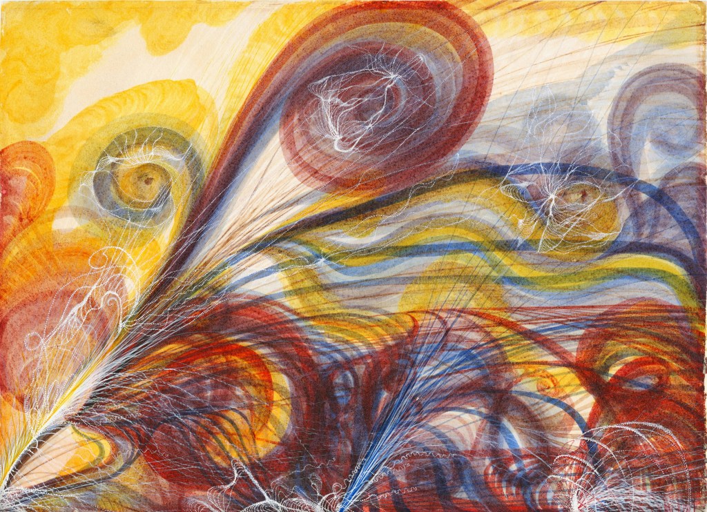 "El ojo de Dios", obra de Georgiana Houghton